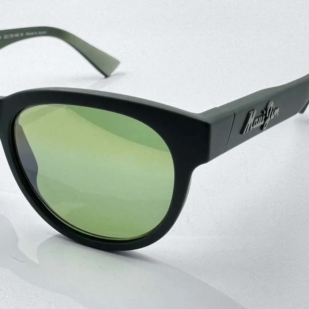 Maui Jim Sunglasses Maoli MP MJ0668S 004 Matte Dark Green Frame Polarized 52mm